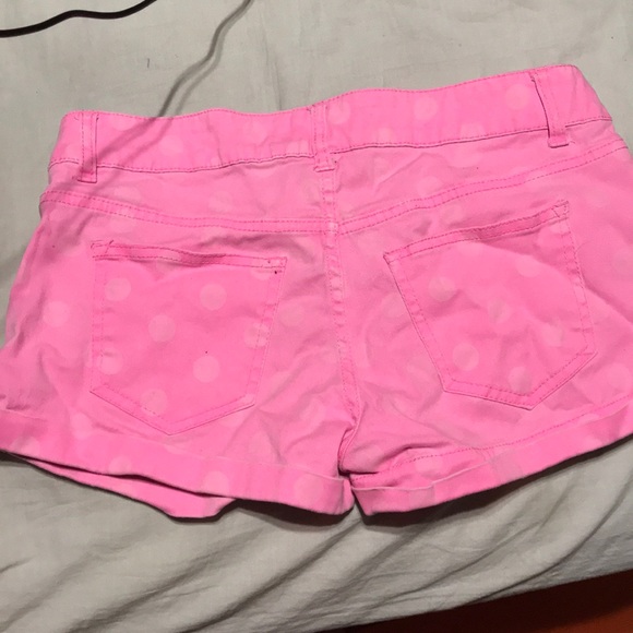 Pink polka dot shorts - Picture 2 of 2